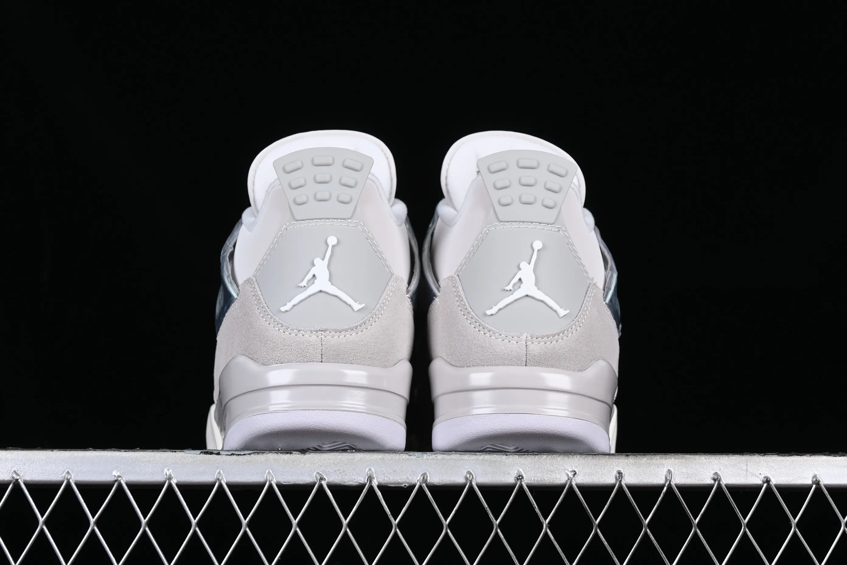 All categories Air Jordan Jordan series basketball shoes Air Jordan 4 OG version Air Jordan 4 Retro "Frozen Moments" AJ4 Joe 4 electroplated silver AQ9129-001
